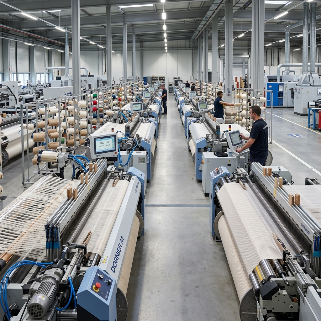 Airjet Weaving Looms