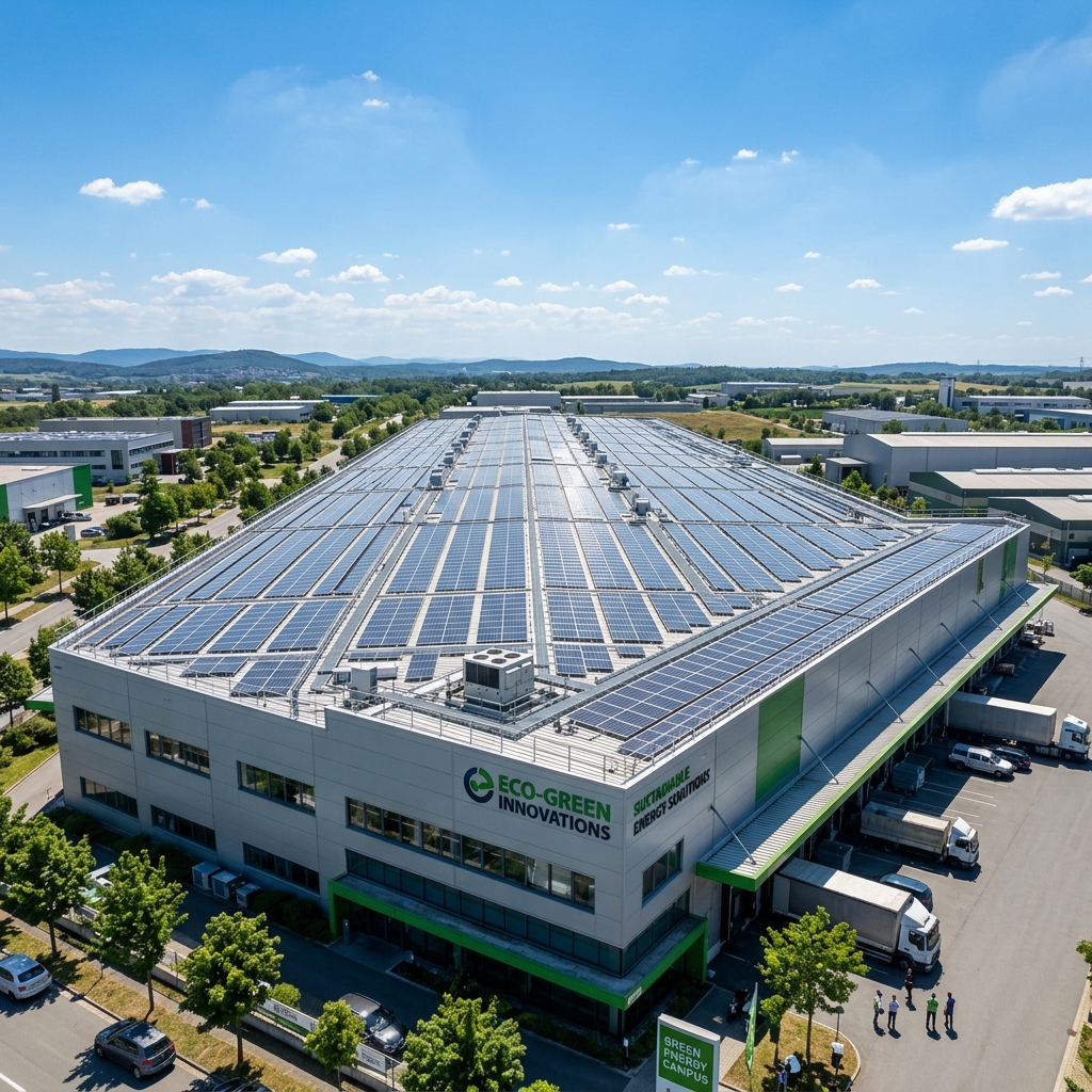 Solar Panels at Senthil Kumar Textiles